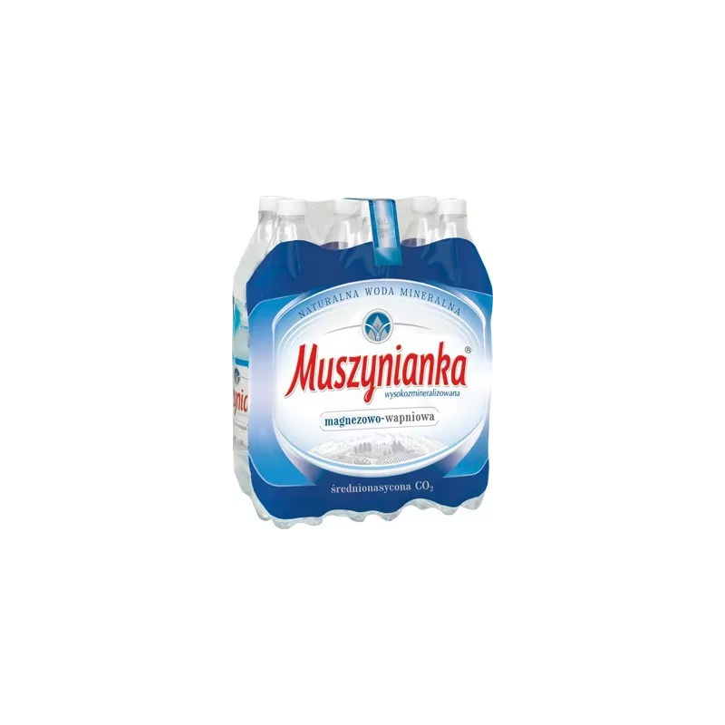 Muszynianka 1.5l. gazowana 504 butelki PALETA