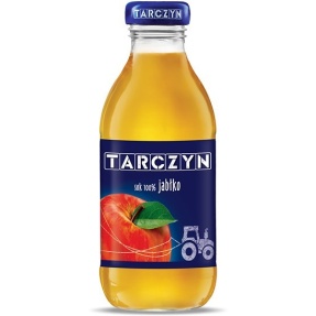 Tarczyn Sok 100% 0.33l. szkło