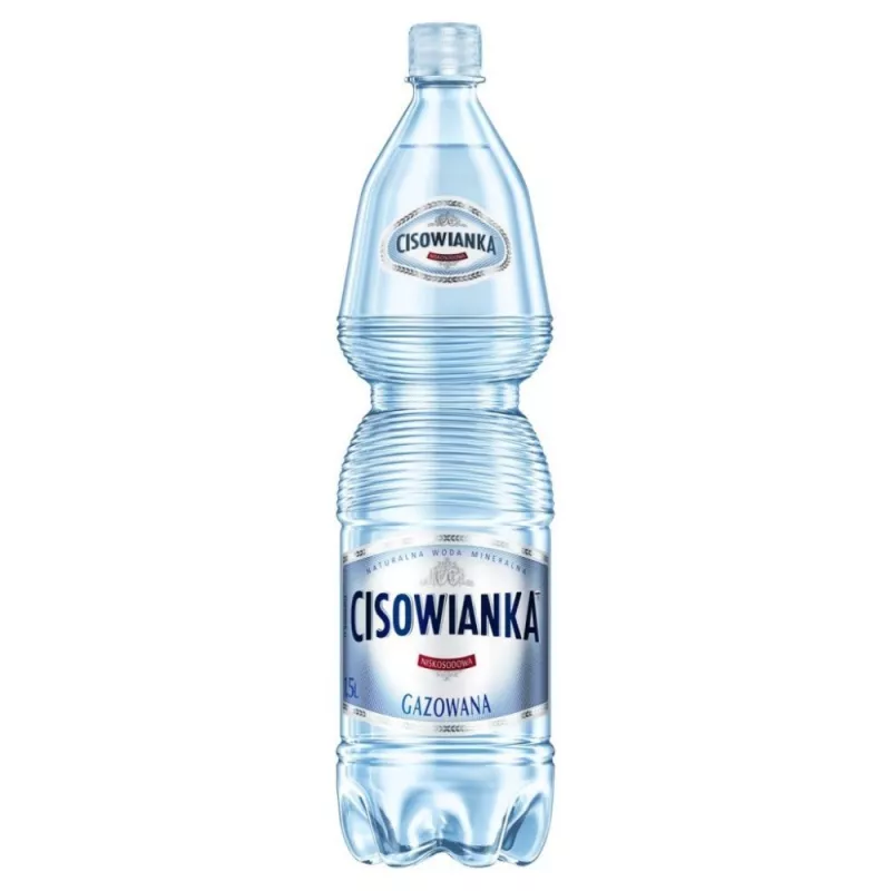 Cisowianka gazowana 1.5l. x 6 sztuk