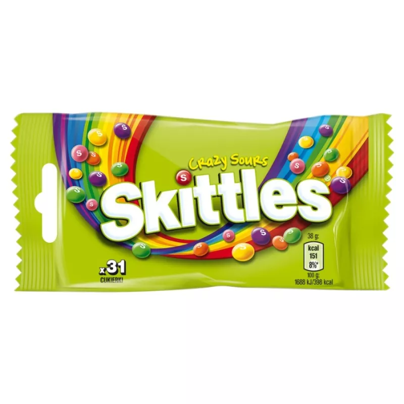Cukierki Skittles owocowe 38 g Cukierki Skittles owocowe 38 g