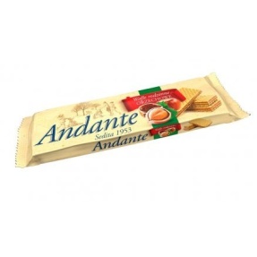 WAFLE ANDANTE kakaowe 130G X 16 SZTUK