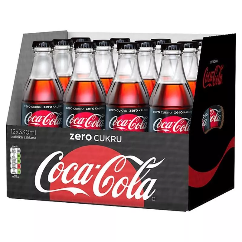 Cola ZERO 330 ml x 12 butelek Cola ZERO 330 ml x 12 butelek