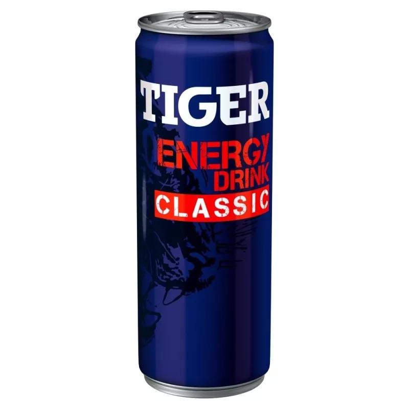 Tiger Energy Drink 250 ml 24 sztuki Tiger Energy Drink 250 ml 24 sztuki