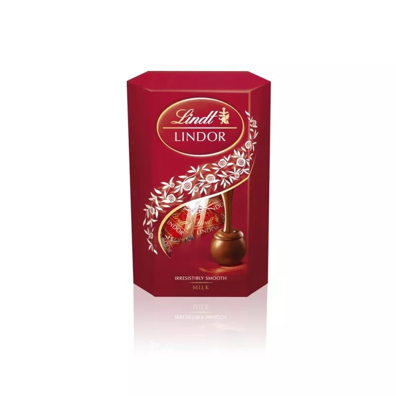 LINDT LINDOR ASSORTED CORNET 200G