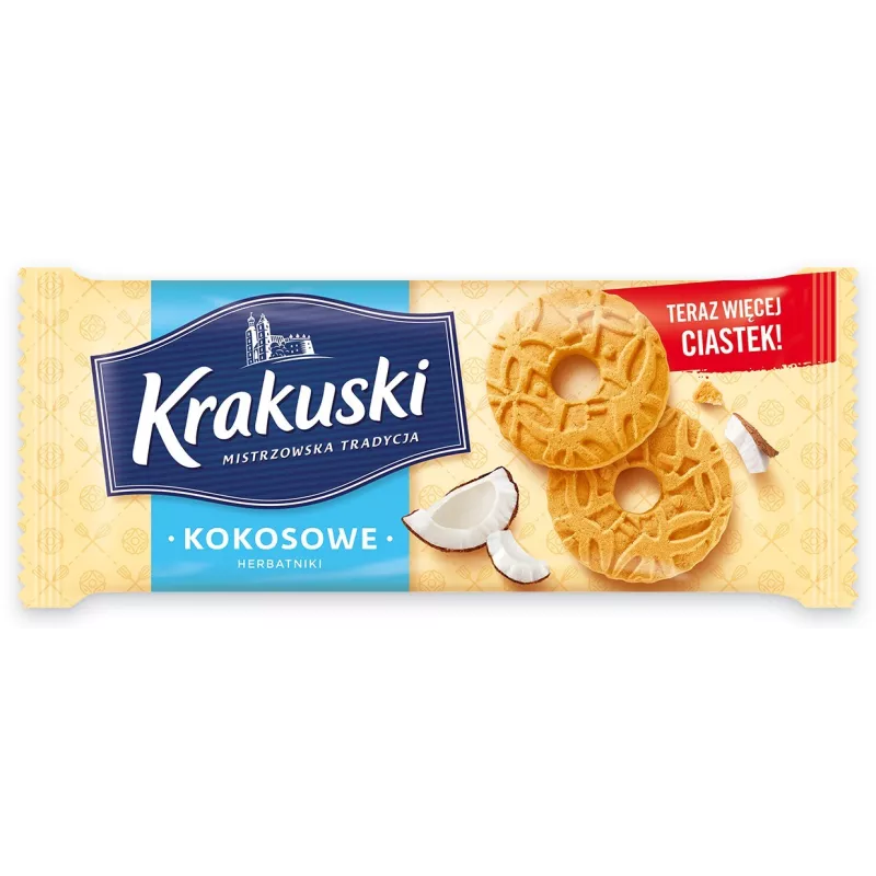 Krakuski Deserowe z cukrem 200 g Krakuski Deserowe z cukrem 200 g
