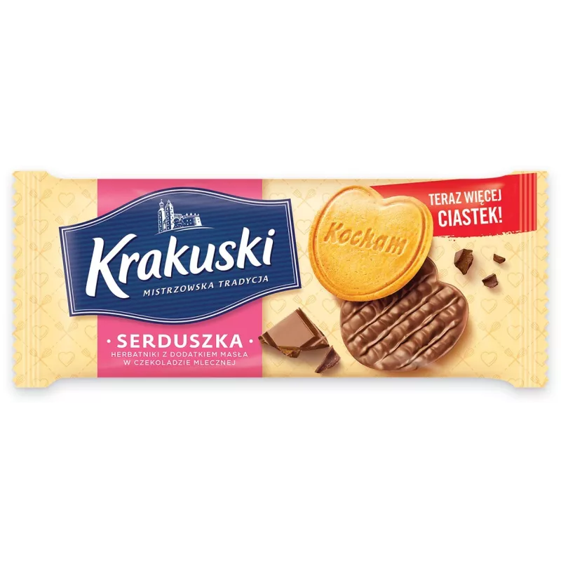 Krakuski Deserowe z cukrem 200 g Krakuski Deserowe z cukrem 200 g