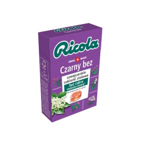 Ricola cukierki ziołowe melisa 27,5 g x 20 sztuk