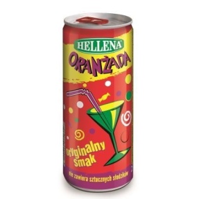 Hellena Oranżada biała 1.25l x 9 sztuk