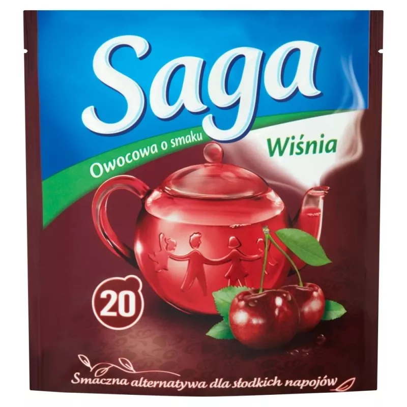 Saga wiśniowa 20 torebek Saga wiśniowa 20 torebek