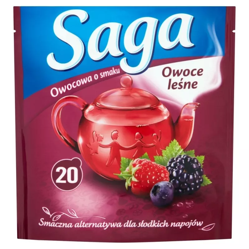 Saga wiśniowa 20 torebek Saga wiśniowa 20 torebek