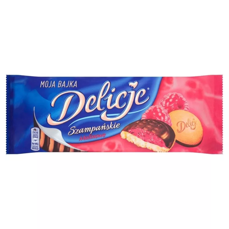 Wedel Delicje Pomarańczowe 147g Wedel Delicje Pomarańczowe 147g