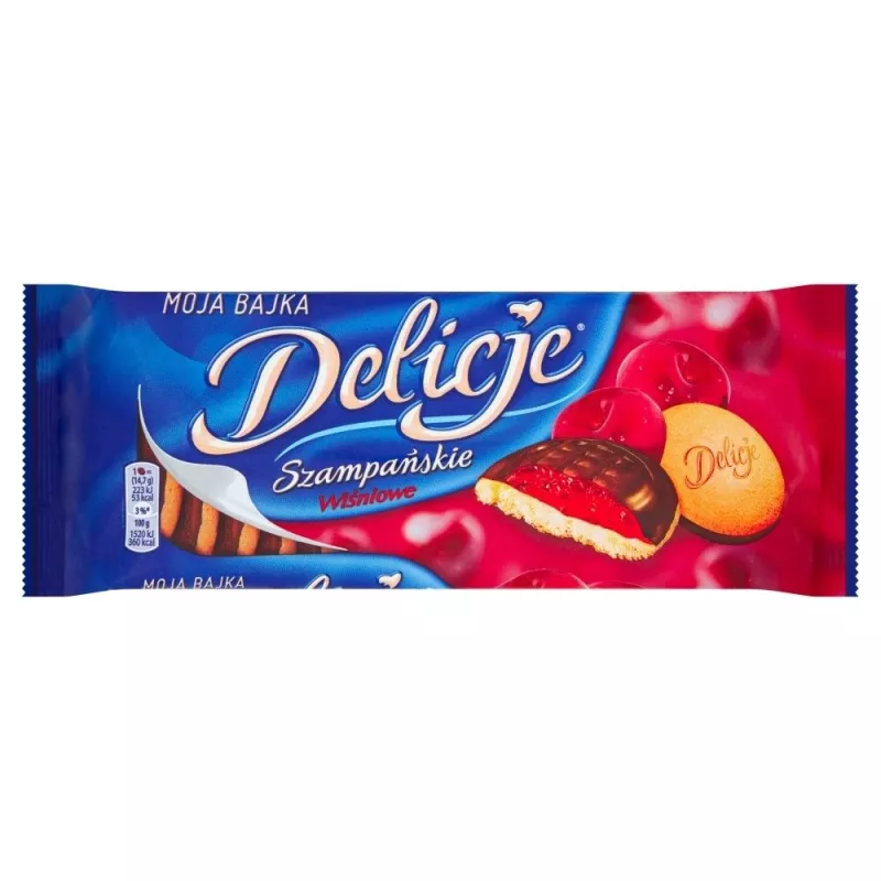 Wedel Delicje Pomarańczowe 147g