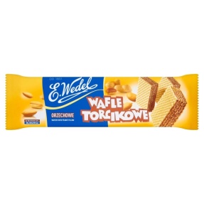 Wedel Wafle Torcikowe orzechowe 160 g