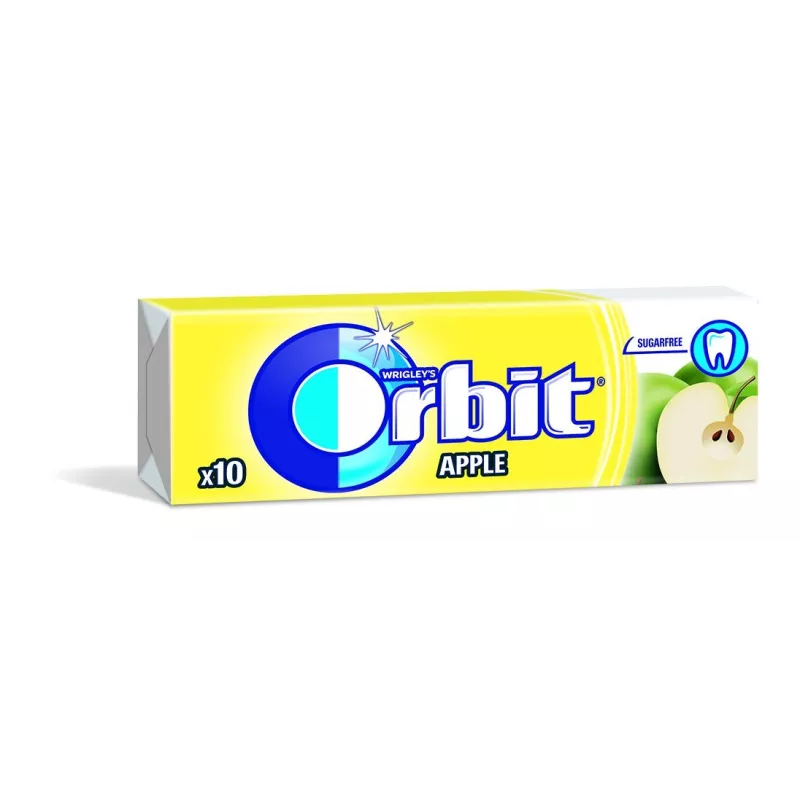 ORBIT APPLE 10 DRAŻETEK X 30 PACZEK