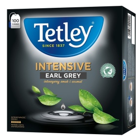 Tetley Intensive EARL GREY 100 torebek
