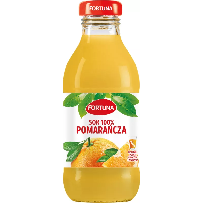 Fortuna Szkło Pomarańcz 100% 0.3l x 15 sztuk Fortuna Szkło Pomarańcz 100% 0.3l x 15 sztuk