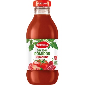 Fortuna Szkło Pomidor Pikantny pikantny 0.3l x 15 sztuk