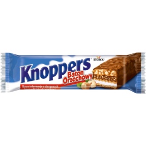Knoppers Baton orzechowy 40 g x 40 sztuk
