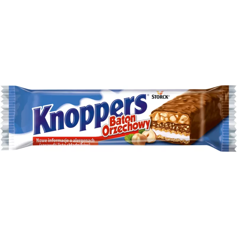 Knoppers Baton orzechowy 40 g x 40 sztuk
