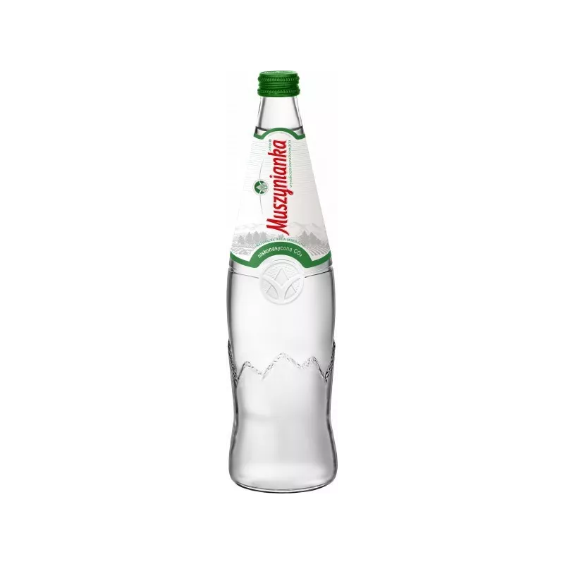 Muszynianka niegazowana 0.7 L. szkło x 6 sztuk