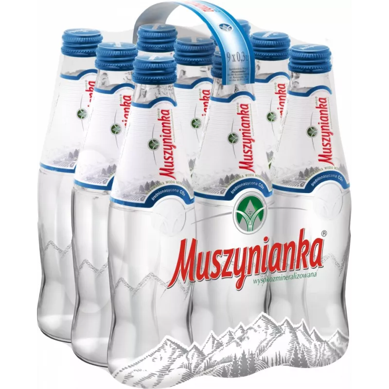 Woda Muszynianka 0.6 L. 8 sztuk Woda Muszynianka 0.6 L. 8 sztuk