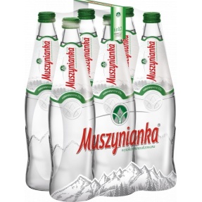 Muszynianka niegazowana 0.7 L. szkło x 6 sztuk
