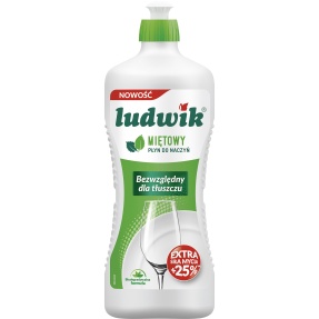 Ludwik Płyn do mycia naczyń Miętowy 900 ml.