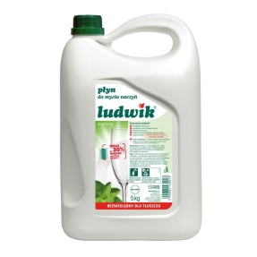 Ludwik Płyn do mycia naczyń Miętowy 5 kg.