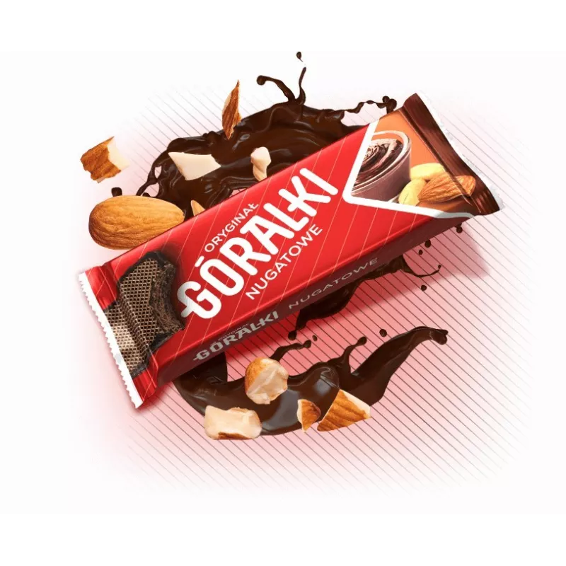 Góralki wafle nugatowe 50g x 36 sztuk