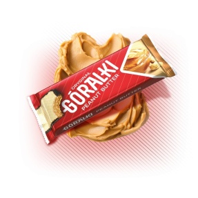 Góralki wafle peanut butter 50g x 36 sztuk
