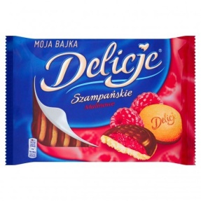 Delicje Malinowe 294g