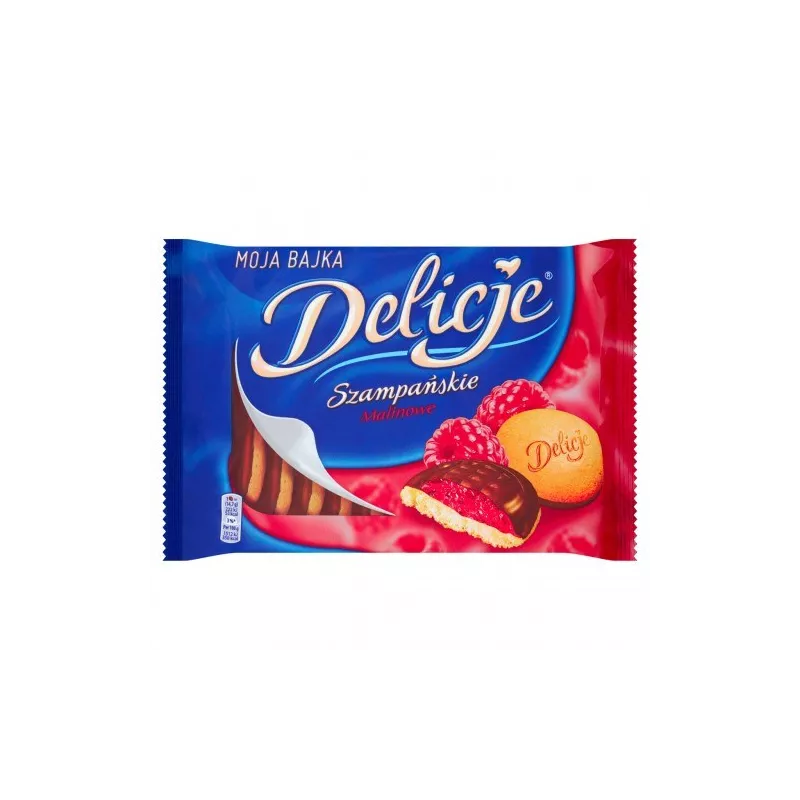 Delicje Malinowe 294g