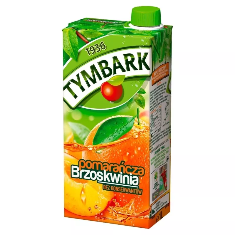 Tymbark Napój jabłko mięta 1l. x 6 sztuk Tymbark Napój jabłko mięta 1l. x 6 sztuk