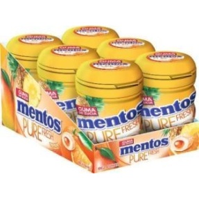GUMA MENTOS TROPICAL 60G X 6 SZTUK