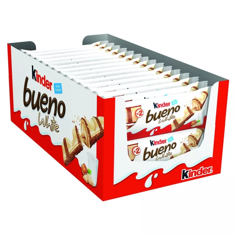 Kinder Bueno white 43g x 30 sztuk
