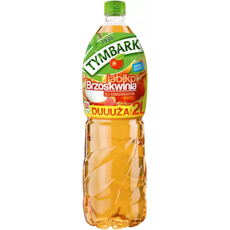 Tymbark Napój jabłko brzoskwinia 2l. x 6 sztuk