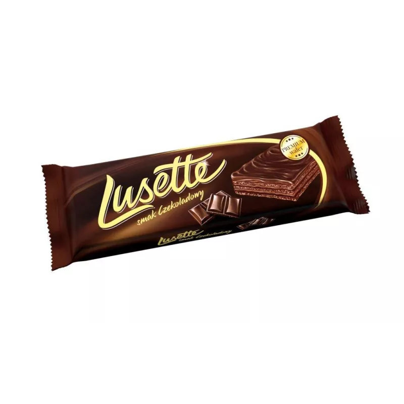 Lusette wafle czekoladowe 50g x 36 sztuk
