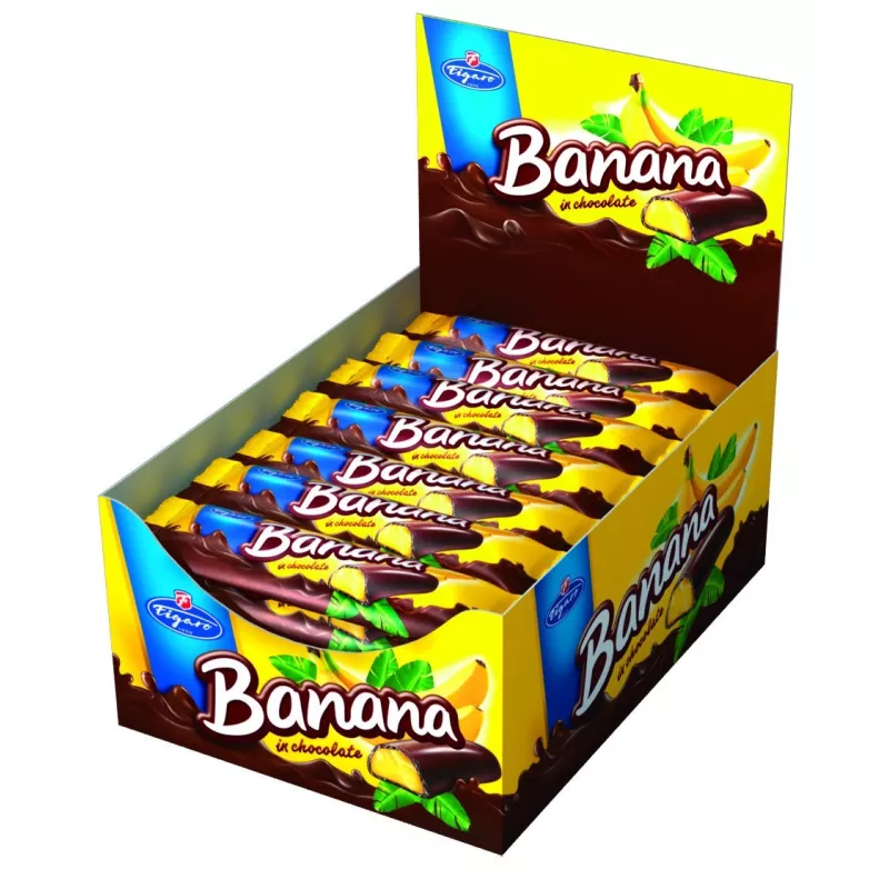 IDC Batonik bananowy 25g x 35 sztuk IDC Batonik bananowy 25g x 35 sztuk