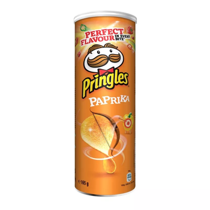 PRINGLES PAPRIKA 165G PRINGLES PAPRIKA 165G