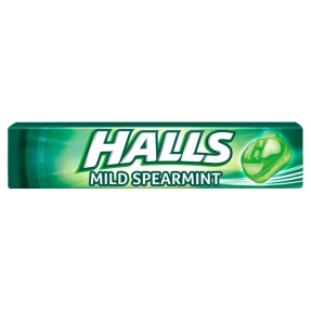 Cukierki Halls Mild Spearmint 33,5 g x 20 sztuk