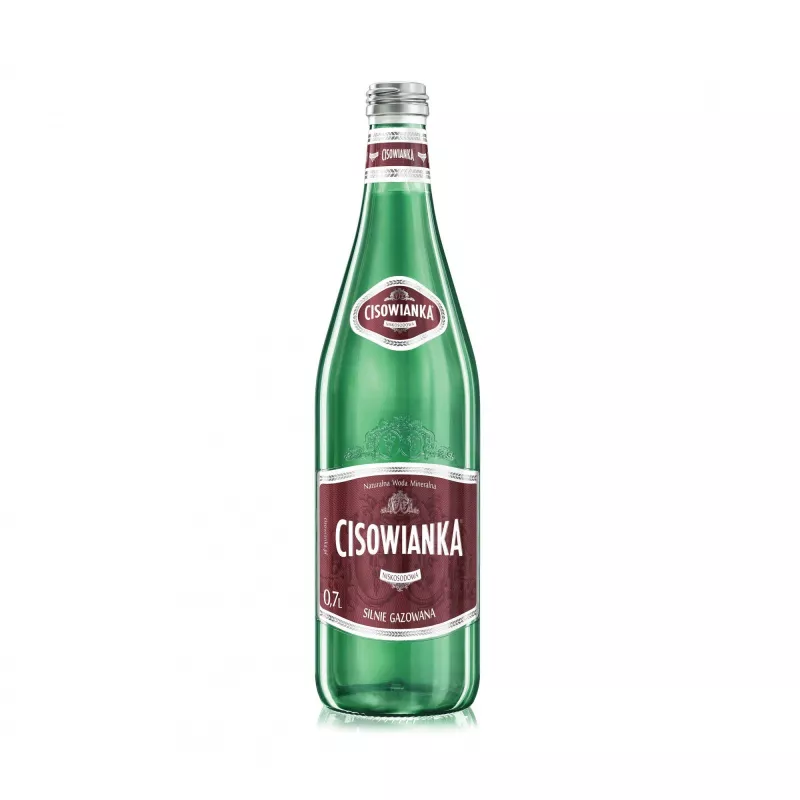 Cisowianka szkło Silnie gazowana 0.7l. x 6 butelek