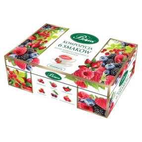 Bifix Kompozycja 6 smaków owocowych X 60 kopert