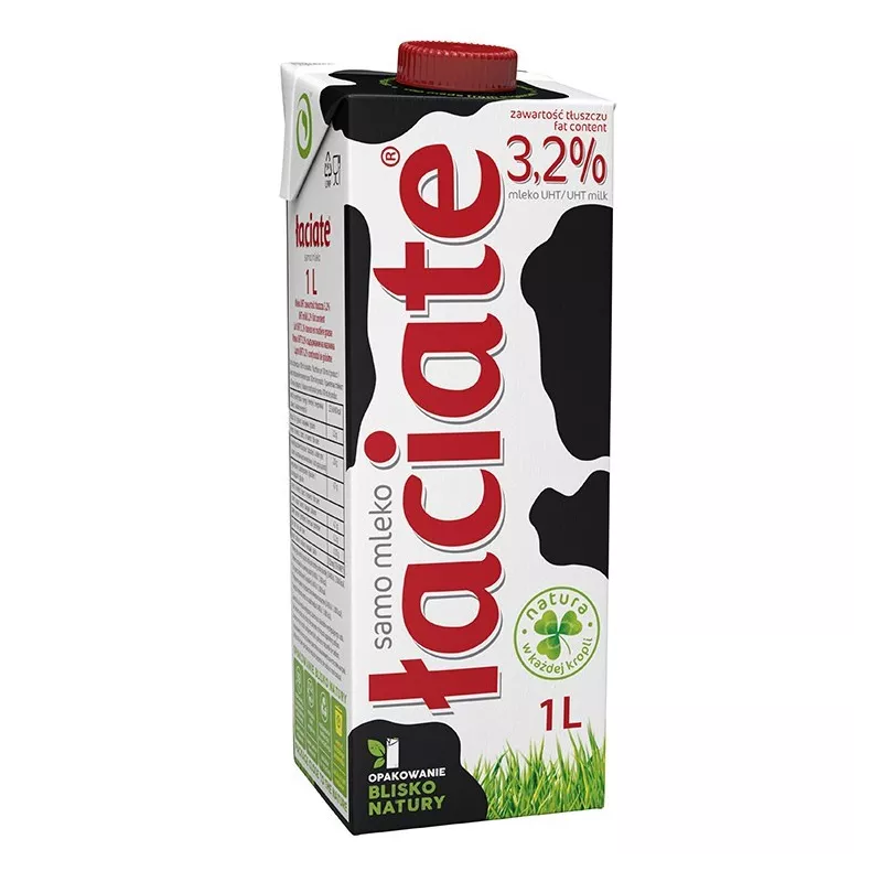 Mleko Łaciate 3.2% 1 litr X 12 SZTUK