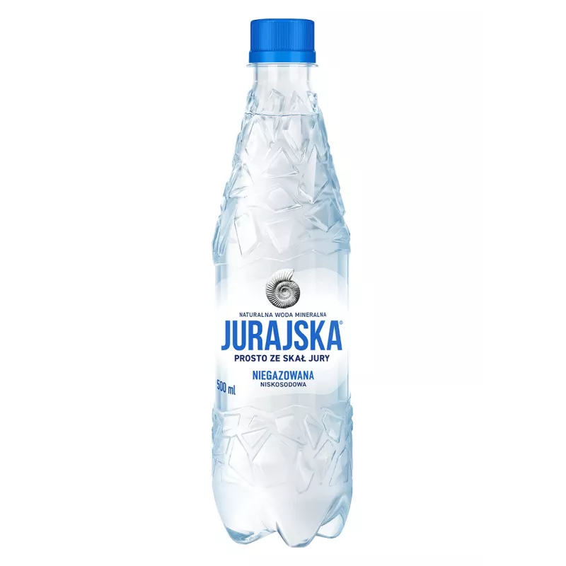 Jurajska 0.5 l. niegazowana 1296 butelek PALETA