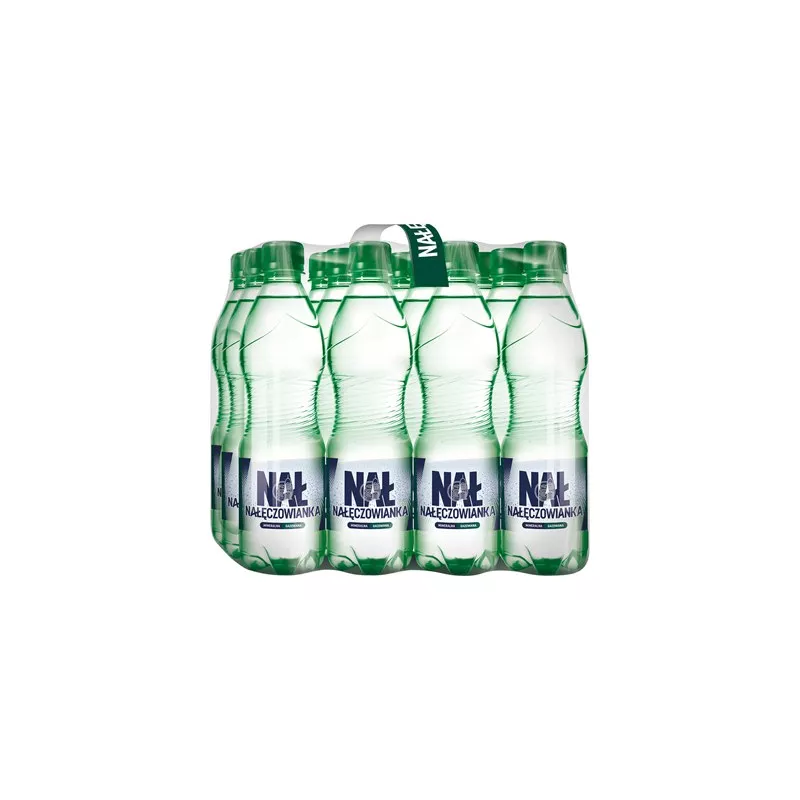 Woda Nałęczowianka gazowana 0.5l 12 sztuk 