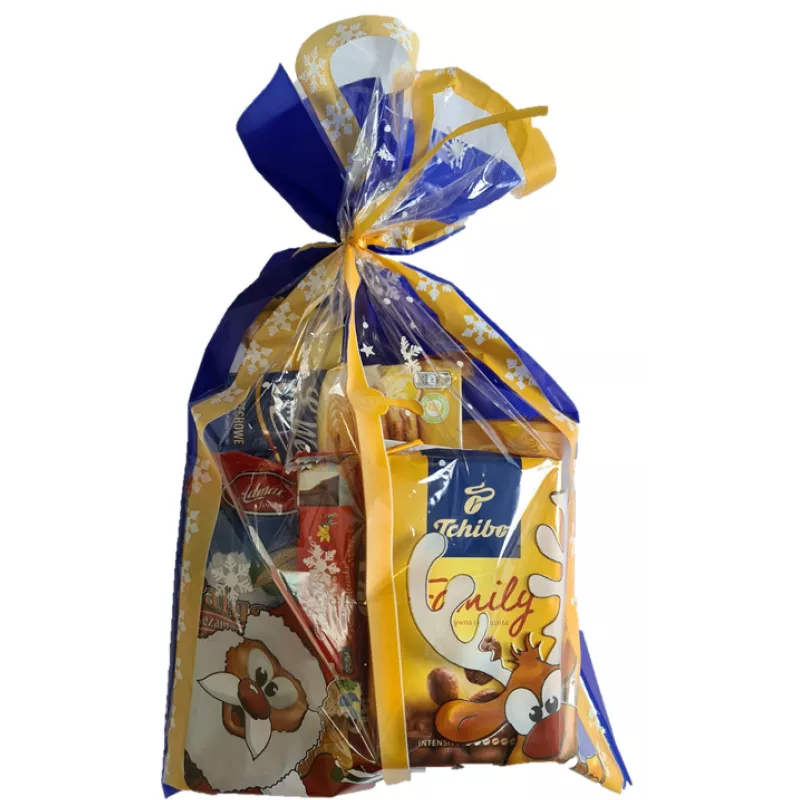 PACZKA ŚWIĄTECZNA ZESTAW PREZENTOWY Z KAWĄ nr 9