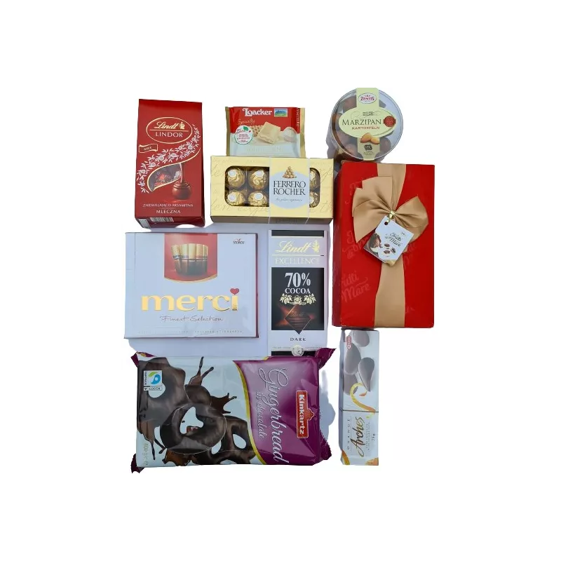 PACZKA ŚWIĄTECZNA ZESTAW PREZENTOWY PREMIUM LINDT