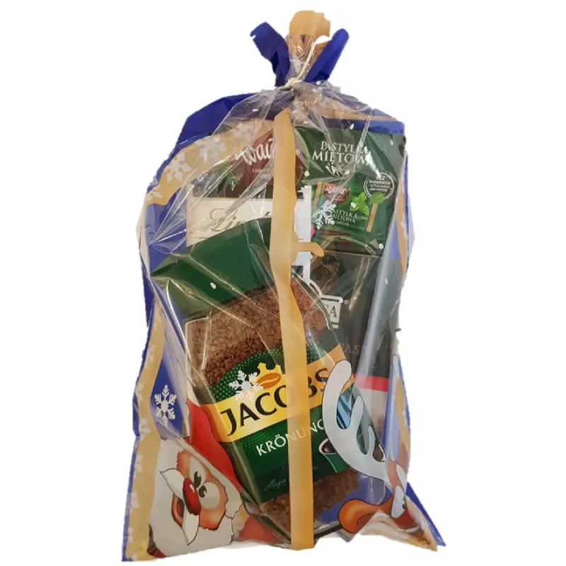 PACZKA ŚWIĄTECZNA ZESTAW PREZENTOWY Z KAWĄ nr5