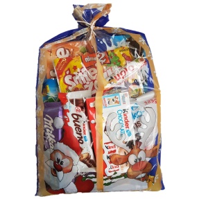 PACZKA ŚWIĄTECZNA ZESTAW PREZENTOWY Z KINDER nr 10