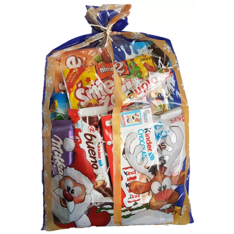 PACZKA ŚWIĄTECZNA ZESTAW PREZENTOWY Z KINDER nr 10